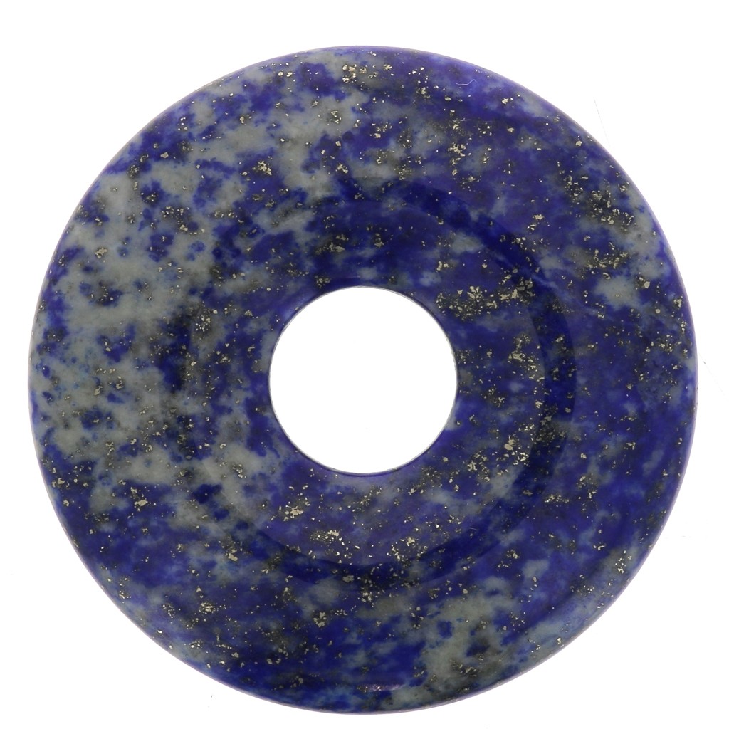 30mm Donuts gemstone - Lapis lazuli x1 