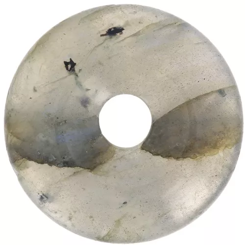 30mm Donuts gemstone - Labradorite x1