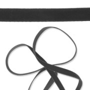 Velvet ribbon 9mm Black x1m|raw }}