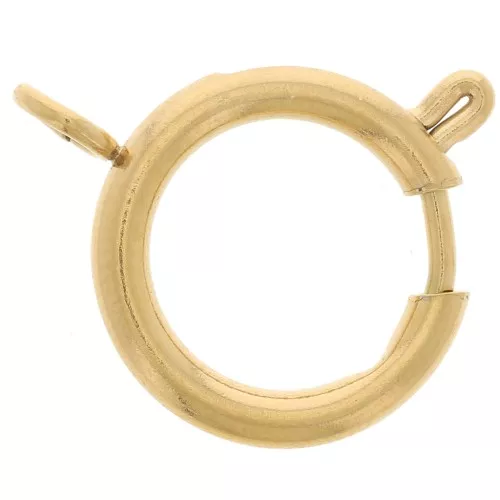 16mm 304L Stainless Steel Spring Clasp - Gold Tone x1