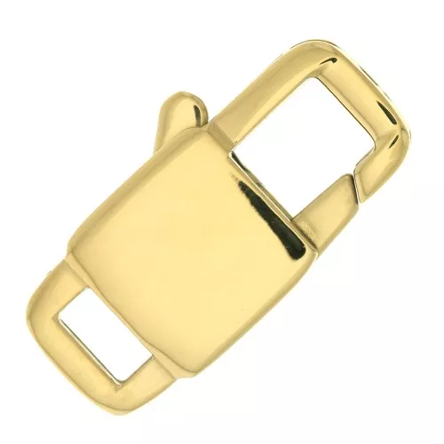 22mm 316L Stainless Steel Lobster Clasp - Gold Tone x1