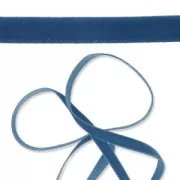 Velvet ribbon 9mm Navy x1m