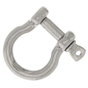 31.5x29mm 304 Stainless Steel shackle Clasp x1|raw }}
