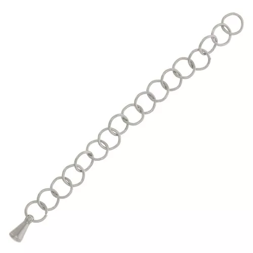 55mm 316L Stainless Steel Extension chain - cable x1