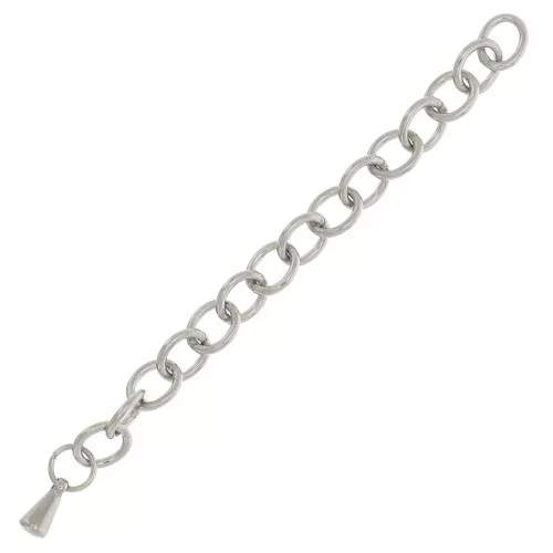 55mm 316L Stainless Steel Extension chain - cable x1