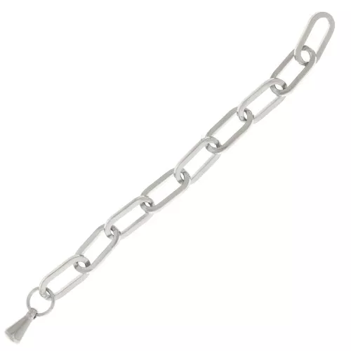 55mm 316L Stainless Steel Extension chain - Rectangular x1