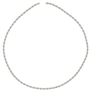 3.8mm 304 Stainless Steel Rope Mesh Chain x50cm