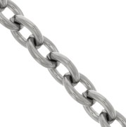 7.4mm 316L Stainless Steel cable Mesh Chain x50cm