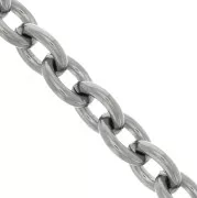 7.4mm 316L Stainless Steel cable Mesh Chain x50cm