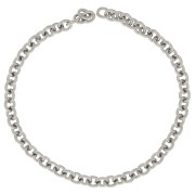 11.9mm 316L Stainless Steel cable Mesh Chain x50cm