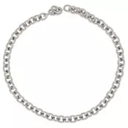 11.9mm 316L Stainless Steel cable Mesh Chain x50cm