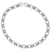 13.8mm 316L Stainless Steel cable Mesh Chain x50cm