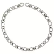 13.8mm 316L Stainless Steel cable Mesh Chain x50cm