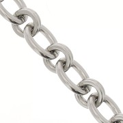 13.8mm 316L Stainless Steel cable Mesh Chain x50cm
