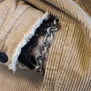 13.8mm 316L Stainless Steel cable Mesh Chain x50cm