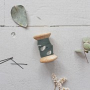 10mm Atelier Brunette Viscose fabric bias - Seed Cedar x1m