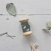 10mm Atelier Brunette Viscose fabric bias - Seed Cedar x1m