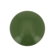 12mm Opaque resin cabochon - Olive x1|raw }}