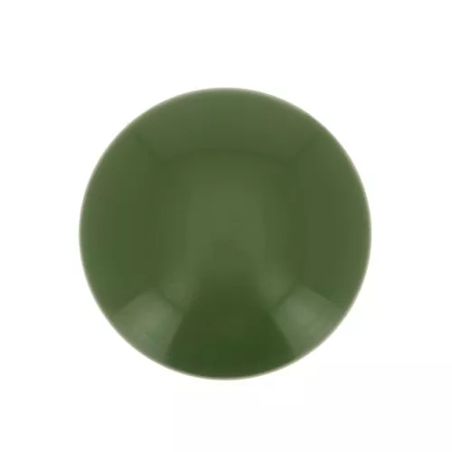 12mm Opaque resin cabochon - Olive x1