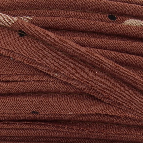 10mm Atelier Brunette Viscose sewing piping - Seed Chestnut x1m