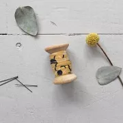 10mm Atelier Brunette Viscose sewing piping - Windy Mustard x1m