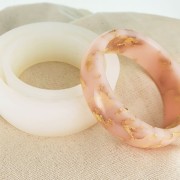 60x25x7mm Silicone mould for making resin bracelets x1