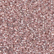 Miyuki Delica 11/0 DB0418 - Galvanized Blush x100g