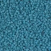 Miyuki Delica 11/0 DB0798 - Dyed Semi Mat Opaque Capri Blue - Wholesale x 100g