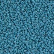 Miyuki Delica 11/0 DB0798 - Dyed Semi-Matte Opaque Capri Blue, 100 g