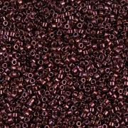 Miyuki Delica 11/0  DB0012 - Metallic Dark Raspberry - Wholesale x 100g|raw }}
