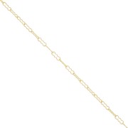 1.85mm Gold Filled Fancy Mesh Chain x50cm