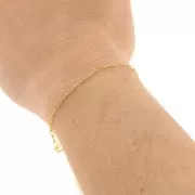 1.85mm Gold Filled Fancy Mesh Chain x50cm