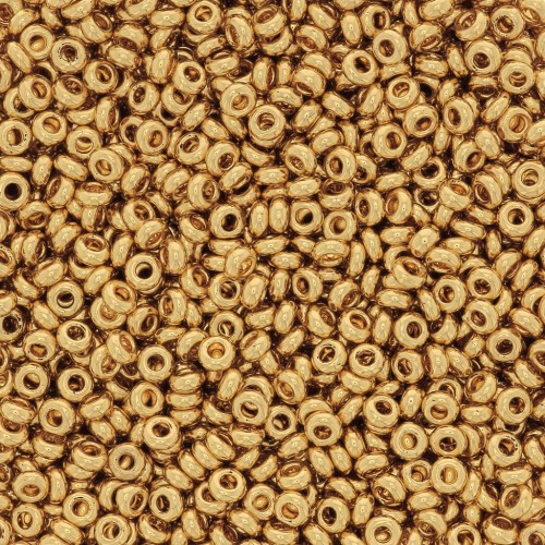 Toho Seed beads Demi Round 11/0 TO11RDR0712 - 24K Gold Plated x5g