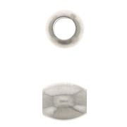 4.5x4mm Stainless steel Olive beads x4|raw }}