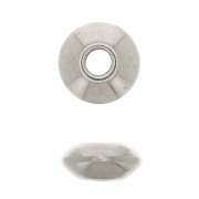 5x2mm Stainless steel Rondelle beads x10|raw }}