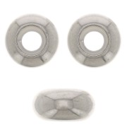 9mm Stainless steel Stopper bead with 3.8 mm hole x1|raw }}