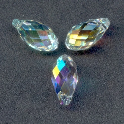 PureCrystal Drops 6010 Crystal AB 11x5.5mm x4