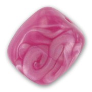 Barrel-shaped bead 28x27mm Chalk Fuschia x1