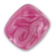 Barrel-shaped bead 28x27mm Chalk Fuschia x1
