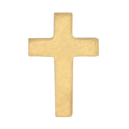 6x3.5mm Gold filled Cross-shaped element to be glued x1
