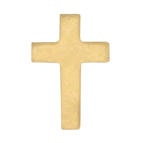 6x3.5mm Gold filled Cross-shaped element to be glued x1