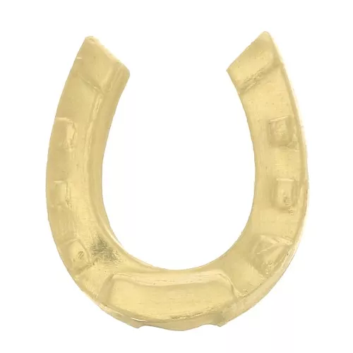 10x9mm Gold filled Horseshoe-shaped element to be glued x1