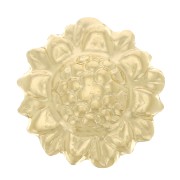 9mm Gold filled Flower-shaped element to be glued x1