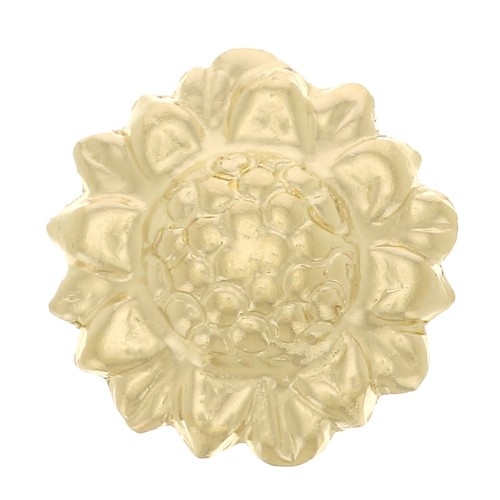 9mm Gold filled Flower-shaped element to be glued x1
