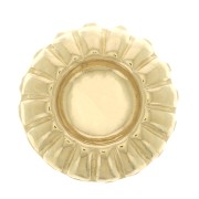 9.5mm Gold filled element for 4mm cabochon to be glued - Gold filled x1