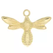 11x14.5mm Gold filled Bee charm x1