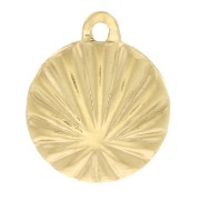 10x8mm Gold filled Shell charm x1|raw }}