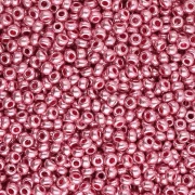 Preciosa Seed Beads 11/0 2 mm - Terra Metallic - Pink x20g