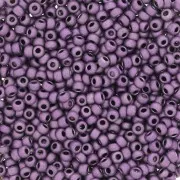 Preciosa Seed beads 11/0 2 mm - Terra Metallic Matt - Lilac x20g
