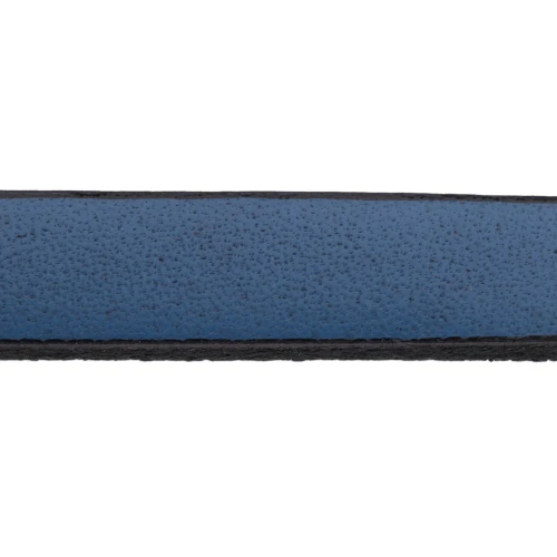 Leather lace 10mm Blue x30cm